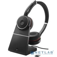 [Гарнитура] Jabra 7599-832-199 Гарнитура Jabra Evolve 75 Stereo MS, Charging stand & Link 370(7599-832-199)