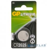 [Батарейки] GP CR2025-2C1  (1 шт. в уп-ке)