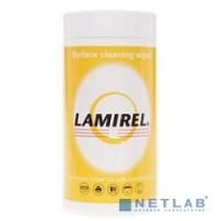 [Чистящие средства] Lamirel LA-51440(01) Чистящие салфетки Lamirel для поверхностей в тубе, 100шт
