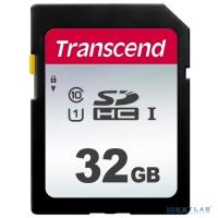 [Карта памяти ] SecureDigital 32Gb Transcend TS32GSDC300S {SDHC Class 10, UHS-I}