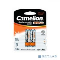 [Аккумулятор] Camelion   AA-1500mAh Ni-Mh BL-2 (NH-AA1500BP2, аккумулятор,1.2В)  (2 шт. в уп-ке)