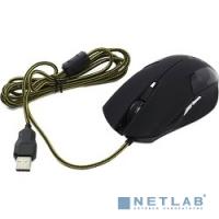 [Мышь] Oklick 765G черный Мышь оптическая (1600/2400dpi) USB игровая (6but) [945841 ]