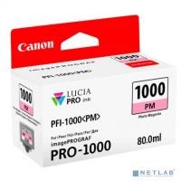 [Расходные материалы] Картридж струйный Canon PFI-1000 PM 0551C001 фото пурпурный для Canon Pixma MG5740/MG6840/MG7740