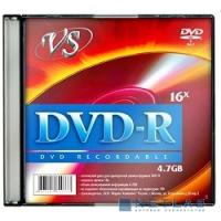 [Диск] Диски VS DVD-R 4.7Gb, 16x, Slim Case 5шт.