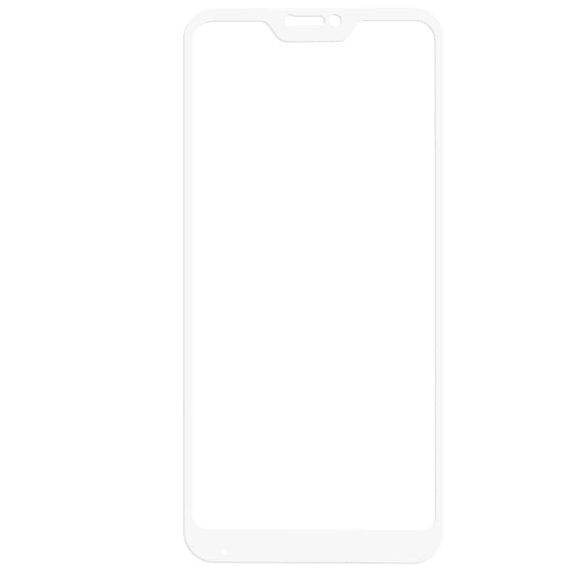 Защитное стекло 4D Premium для Xiaomi Mi A2/Redmi 6X, цвет белый