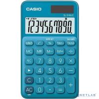 [Калькулятор] Калькулятор карманный Casio SL-310UC-BU-S-EC синий {Калькулятор 10-разрядный} [1013686]