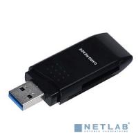 [Устройство считывания] USB 3.0 Card Reader/W Mini SDXC/SD3.0/SDHC/microSD/T-Flash (CR-017B) черный