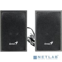[Колонки] GENIUS SP-HF160 Black wooden {USB power Total -4 W 1.2M power cable}