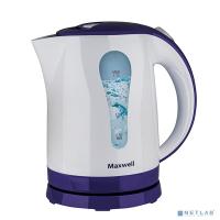 [Чайник] MAXWELL (MW-1096(VT)) Чайник  Мощность 2200 Вт (макс.) Макс. объем 1,7 л Скрытый нагревательный элемент