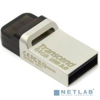 [Носитель информации] Transcend USB Drive 64Gb JetFlash 880 TS64GJF880S {USB 3.0/MicroUSB}