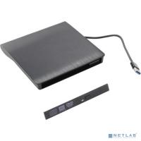 [Контейнер для HDD] ORIENT UHD12A3, USB 3.0 контейнер для оптического привода ноутбука 12.7 мм, установка ODD без отвертки, встроенный USB кабель, питание от USB, черный (30841)