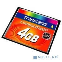 [Карта памяти ] Compact Flash 4Gb Transcend  (TS4GCF133) 133-x