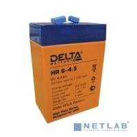 [батареи] Delta HR 6-4.5 (4.5 А\ч, 6В) свинцово- кислотный аккумулятор