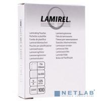 [Пленка] Lamirel Пленки для ламинирования LA-7866301 (75х105 мм, 125 мкм, 100 шт.)