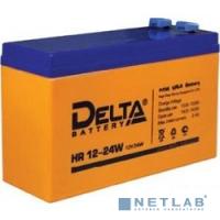 [батареи] Delta HR 12-24W (6 А\ч, 12В) свинцово - кислотный  аккумулятор