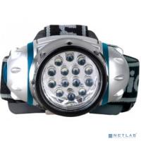 [Camelion Фонари] Camelion LED5312-14F4 (фонарь налобн, металлик, 14LED, 4 реж, 3XR03 в компл, пласт, блист)