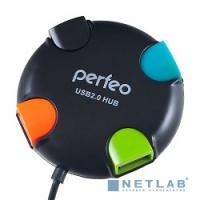 [Контроллер] Perfeo USB-HUB 4 Port, (PF_4283) чёрный