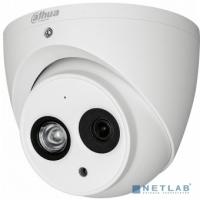 [Видеонаблюдение] DAHUA DH-HAC-HDW1220EMP-A-0360B Камера видеонаблюдения 3.6-3.6мм цветная корп.:белый