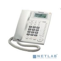 [Телефон] Panasonic KX-TS2388RUW (белый) {индикатор вызова,повторный набор последнего номера,4 уровня громкости звонка}