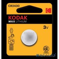 [Батарейки CR2450] Kodak CR2430-1BL (60/240/12000)  (1 шт. в уп-ке)
