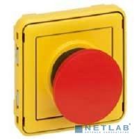 [Розетки, выключатели и аксессуары] Legrand 069547 Кнопка экстренного отключения - Программа Plexo - красный/желтый