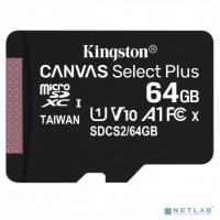 [Карта памяти ] Micro SecureDigital 64Gb Kingston SDCS2/64GBSP {MicroSDHC Class 10 UHS-I}