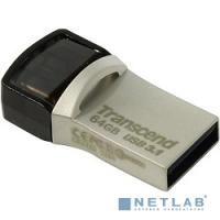[Носитель информации] Transcend USB Drive 64Gb JetFlash 890 TS64GJF890S {USB 3.0/3.1 + Type-C}