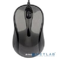 [Мышь] A4Tech N-350-1 (серый) USB, 2+1 кл.-кн.,провод.мышь [607623]