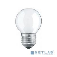 [Лампы накаливания] 033215 Лампа накаливания Philips P45 60W E27 230V шарик FR