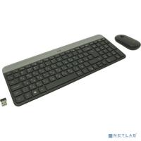 [Клавиатура] Комплект: клавиатура+мышь Logitech MK470 Wireless Combo (графит) (920-009206)