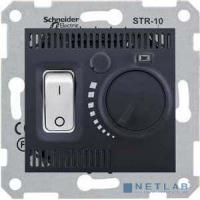 [ Розетки и выключатели] Schneider-electric SDN6000370 Термостат тепл.пол, графит