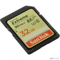 [Карта памяти ] SecureDigital 32Gb SanDisk SDSDXVE-032G-GNCIN {SDHC Class 10 UHS-I U3, Extreme}