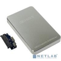 [Контейнер для HDD] ORIENT 2568U3 Внешний контейнер, USB 3.0 для 2.5" HDD/SSD SATA 6Gb/s (ASM1153E), алюминий, серебристый цвет, установка HDD без отвертки