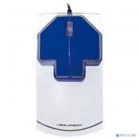 [Мыши] SolarBox X07 Blue USB Travel Optical Mouse, 1000DPI, прозрачный корпус с LED-подсветкой