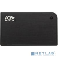 [Контейнер для HDD] AgeStar 3UB2A14 BLACK USB 3.0 Внешний корпус 2.5" SATA AgeStar 3UB2A14 (BLACK) USB3.0, алюминий, черный, безвинтовая конструкция [10604]