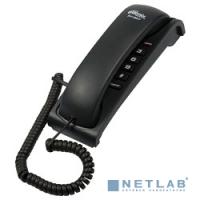 [Телефон] RITMIX RT-007 black проводной телефон {повторный набор номера, настенная установка, регулятор громкости звонка}