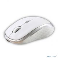 [Мышь] CBR CM 551R White, Мышь беспроводная, оптическая, 2,4 ГГц, на аккумуляторах, 800/1200/1600 dpi, 5 кнопок и колесо прокрутки, выключатель питания, кабель в комплекте, цвет белый