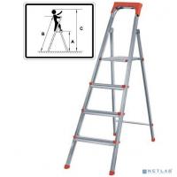 [Лестницы, стремянки] FIT РОС Лестница-стремянка стальная, 4 ступени, вес 5,8 кг [65332]