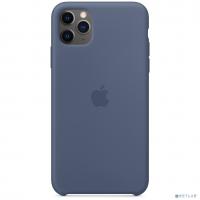 [Аксессуар] MX032ZM/A Apple iPhone 11 Pro Max Silicone Case - Alaskan Blue