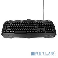 [Клавиатура] Клавиатура игровая Gembird KB-G200L, USB, подсветка 7 цветов, создание макросов, кабель ткан. 1.8м