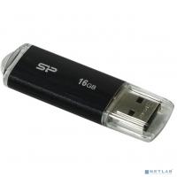 [Носитель информации] Флеш Диск Silicon Power 16Gb Ultima U02 SP016GBUF2U02V1K USB2.0 черный