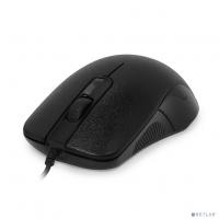 [Мышь] CBR CM 105 Black, Мышь проводная, оптическая, USB, 1200 dpi, 3 кнопки и колесо прокрутки, длина кабеля 1,8 м, цвет чёрный