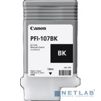 [Расходные материалы] Canon PFI-107BK 6705B001 Картридж для  iPF680/685/770/780/785, Черный, 130ml  (GJ)