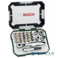 [Биты] Bosch 2607017322 НАБОР БИТ-26 С КЛЮЧОМ-ТРЕЩЕТКОЙ  PROMOLINE