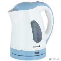 [Чайник] MAXWELL MW-1014(B) Чайник , 2200 Вт, 1,7 л, пластик.Скрытый нагревательный элемент.