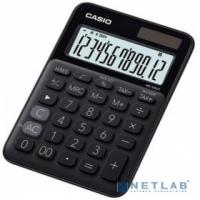 [Калькулятор] Калькулятор настольный Casio MS-20UC-BK-S-EC черный {Калькулятор 12-разрядный} [1048490]