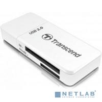 [Устройство считывания] USB 3.0 Multi-Card Reader F5 All in 1 Transcend [TS-RDF5W] White