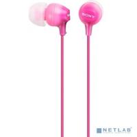 [наушники] Наушники вкладыши Sony MDR-EX15LP 1.2м розовый проводные (в ушной раковине)