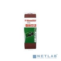 [Шлифовальная бумага,лента,круги] Лента шлиф. Hammer Flex 212-008 75 Х 533 Р 60  по 3 шт. [29398]