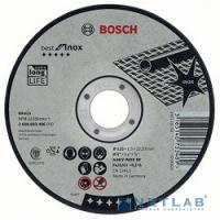 [Bosch] Bosch 2608603504 Отрезной круг Best по нержавейке 125x2,5, прямой